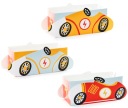 OBČANKOVÉ KRABICE SLADKOSTI POPCORN CARS NARODENINOVÉ AUTÁ - 3 KUSY - 7312