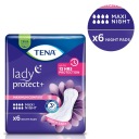 Tena Lady Maxi Night absorpčné vložky 6 ks.