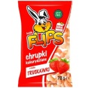 Sante Flips Corn Crisps s príchuťou jahody 70g Bezlepkové