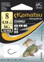HÁČIKY Č.8 / 0,18mm PRIPRAVENÉ NÁVISLO NA PLÁNU CHINU 50cm 10ks KAMATSU