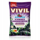 Vivil Schwarze Johannisbeere cukríky bez cukru 120 g