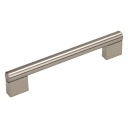 Nábytková rukoväť GAMET RE82, brúsený nikel inox, 128 mm