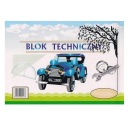 TECHNICKÝ BLOK A4 120g BIELY 10 PROTOS LIST