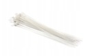 Nylonové sťahovacie pásky Stalco, biele, 2,5 x 100 mm, 100 kusov