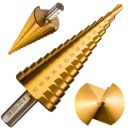 ODOLNÝ TYTAN HSS vianočný stromček stupňovitý kužeľový vrták do kovu 4-32MM