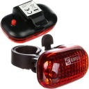 LED BIKE LAMP ČERVENÉ LED BICYKLOVÉ SVETLO