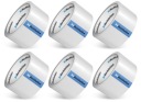 6x BALIACA PÁSKA LEPIACE 48/66r, ČÍRA, SILNÁ