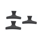 SIBEL Sponky do vlasov Carbon Antistatické 83 mm 3 ks