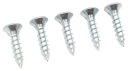 50x Tvrdené skrutky do dreva 4x30 mm pozinkované