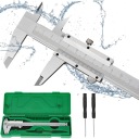 TRADIČNÝ PRESNÝ KOVOVÝ VERNISOVÝ PÚZDRO 150 MM INOX