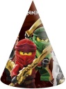 Lego Ninjago čiapky na narodeniny 6 ks.