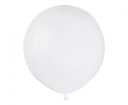 Balón VEĽKÁ BIELA ​​GUĽA, biela, na girlandu SVADOBNÉ SPOJENIE 45cm
