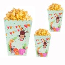 POPCORN BOX ZOO ZVIERATKA 0,8L 6KS