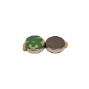 Neodymový magnet 8x2 mm valcový s 3M lepiacou páskou