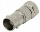 Prechod konektora F zástrčka / adaptér BNC zásuvky (3578