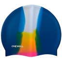 Silikónová plavecká čiapka Crowell Multi Flame