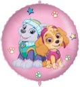 Paw Patrol Skye And Everest fóliový balón 45 cm