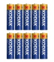 Alkalická batéria Kodak AAA (R3) 10 ks.