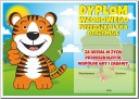 Diplom: Vzorný predškolák (tiger)