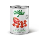 Bio sekané paradajky, 400g plechovka, Manfuso