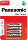 Batérie Panasonic AAA 1,5V (R03) 4 ks