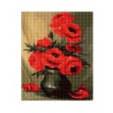 Diamantové vyšívanie Diamant 30x40cm Mak DPX-15799