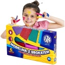 Modelovacia hmota s trblietkami ASTRA 6col. ŠKOLSKÉ UMENIE