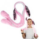 ČELENKA POHYBLIVÉ UŠI ZAJAK ZAJAC GLITTER PUMPED DARČEK KU DŇU DETÍ