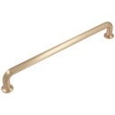 KARTÁČOVANÉ ZLATÉ NÁBYTKOVÁ KĽÚČKA LOFT MODERNÁ TRUBKA QHD-05 192 mm