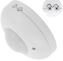 KANLUX PIR LED snímač pohybu stropný ZONA 1200W 360° povrchová montáž biela