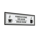 Samolepka na dvere - Spoločenská miestnosť 10x30