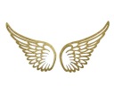 Angel Angel Wings Gold 3 páry Single 8cm