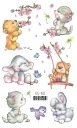 Umývateľné tetovanie pre deti GLITTER ANIMALS EG150