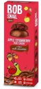 BOB SNAIL Jablkovo-jahodový snack s mliečnymi výrobkami
