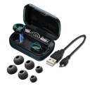 BEZDRÔTOVÉ SLÚCHADLÁ TWS BLUETOOTH 5.3 + POWERBANK + gumy NOVÁ SADA