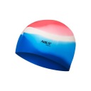 Plavecká čiapka Silicone Nils Aqua odtiene modrej