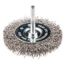 Kotúčová kefa so stopkou 50 mm, INOX 57H601