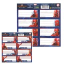 Nálepky na notebook Spiderman 16 ks