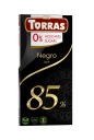 Horká čokoláda 85% kakaa, bez pridaného cukru, 75g TORRAS