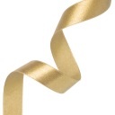 CHAMPAGNE GOLD saténová stuha na balenie dekorácií, 25 mm