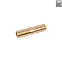 Mosadzný káblový konektor, 2 strany, rovný, 9 mm