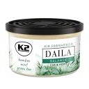 K2 DAILA BALLANCE Vôňa v plechovke pre auto, auto a domáci mätový bambus