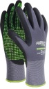 Rukavice Nitrile Flex PVC Dots Stalco, veľkosť 6