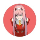 Miláčik v kolíku FranXX Zero Two 58 mm
