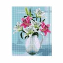 Diamantové vyšívanie Diamantové kvety 30x40cm DPX-03250