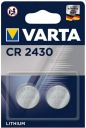 2 x LÍTIOVÁ BATÉRIA 2430 VARTA CR2430 DL2430 BR2430