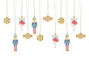 Darčekové menovky NUTCRACKER 12 ks