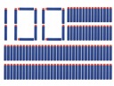 100 BRÚLENÝCH BOTÍČEK PRE NERF ELITE NSTRIKE LAUNCHER