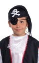 PIRÁTSKA ČIAPKA SO ŠATKOU, ČIERNY MALÝ PIRÁTSKY ČIAPOK