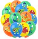 NARODENINOVÉ BALÓNY FAREBNÉ DINOSAURY DINO HEL 8 ks